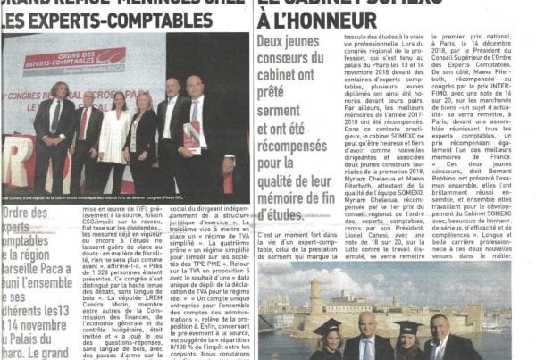 Expert Comptable - LaProvence-RemisePrixCongresRegional